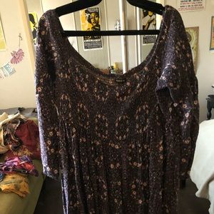 Torrid Purple Boho Dress